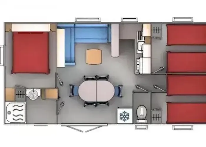 캠프장 3 Etoiles - Piscine - Ccbeffi